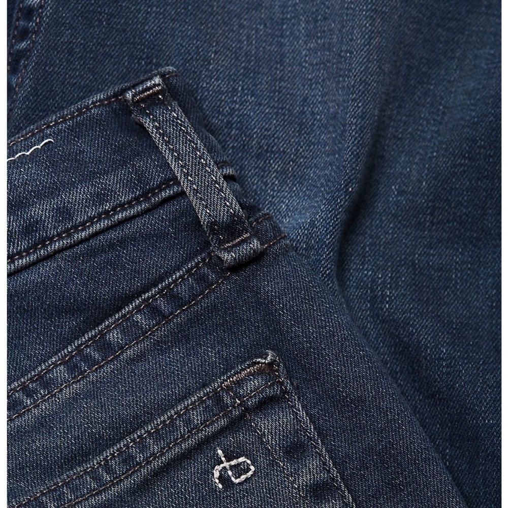 Brand new, never worn dark blue, rag & bone jeans, button up, fly, slim fit 2 - Picture 4 of 12